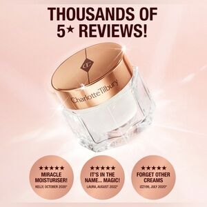 Charlotte Tilbury 
Magic Cream Anti-Aging Moisturizer w/Hyaluronic Acid 50ml NEW